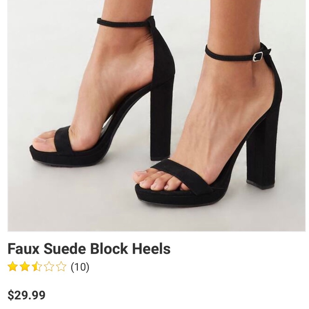 Forever 21 Block Heels